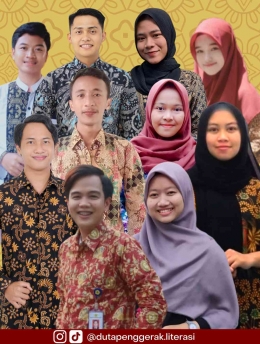 TOP 5 Duta Penggerak Literasi Indonesia 2022/dok pribadi