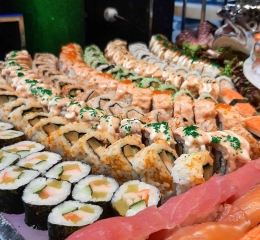 Sushi banyak variannya (dok. yayat)