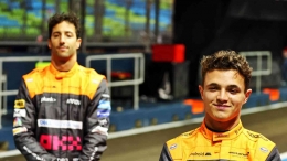 Daniel Ricciardo Sad. Lando Norris Smile (planetf1) 