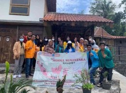 Kel.7 Modul Nusantara di Desa Wisata Kemiri (Dok. pribadi)