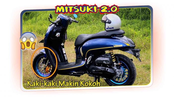 all new scoopy keren warna biru