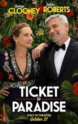 Poster resmi film Ticket To Paradise (sumber foto : IMDb)