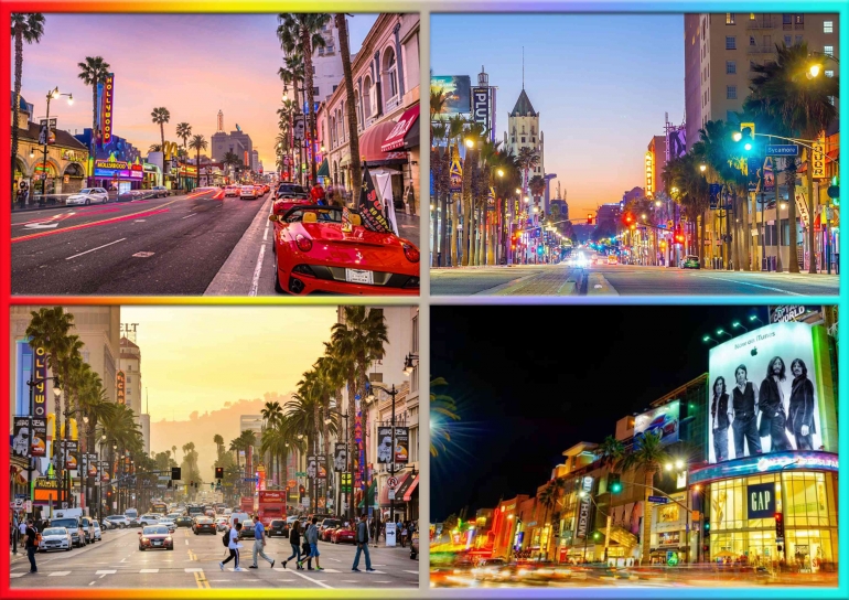 Holywood Boulevard Destinasi Populer Di Los Angeles, California USA | Dok. Lamag-Traveller-Pinterest-Hotels.Com