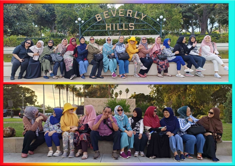 Sedikit Merasakan Suasana Beverly Hills,  California  Dok. Pribadi