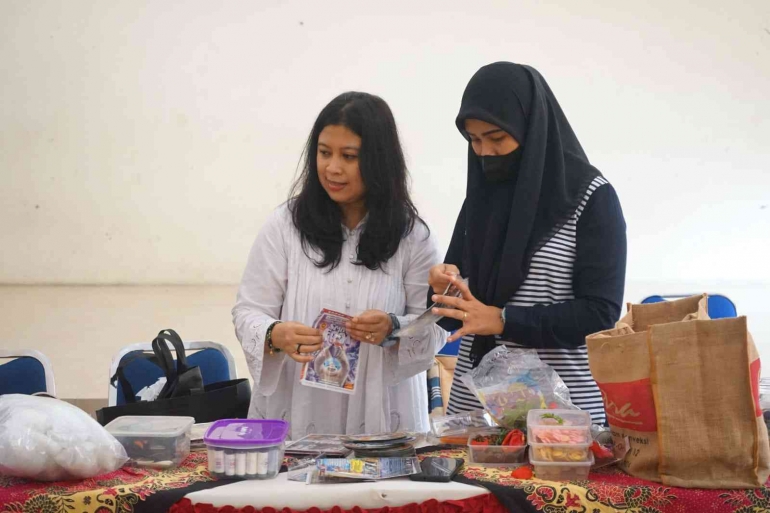 Narasumber dari pelaku UMKM, dokumentasi pribadi Fabi