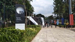 Taman Literasi Martha Christina Tiahahu Blok M Jakarta Selatan (dokumentasi pribadi)