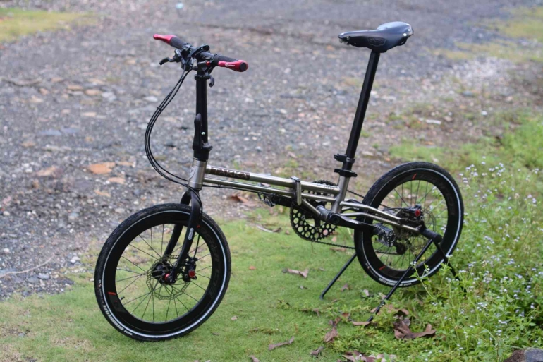 sepeda lipat Takka made in Karanganyar, dokpri