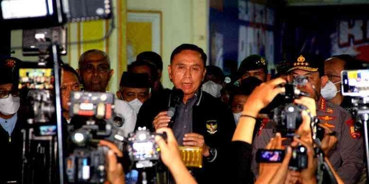 Iwan Bule, didesak mundur dari posisi Ketum PSSI menyusul Tragedi Kanjuruhan (Kompas.com)