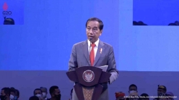 Presiden Jokowi pada pembukaan WCCE 2022 di Nusa Dua, Bali (Dok: Setkab)