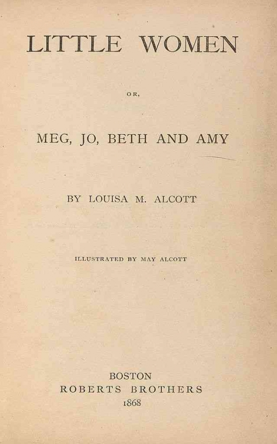 Novel Little Women karya Louisa May Alcott (Wikipedia.org)