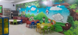 Sudut baca untuk anak di Perpustakaan Daerah Provinsi Kalimantan Tinur (Dok.Pri)