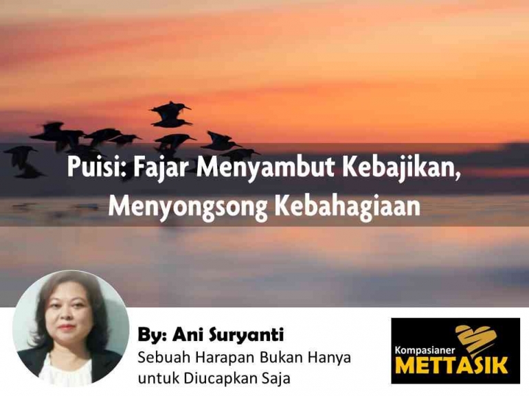 Puisi: Fajar Menyambut Kebajikan (gambar: oceanographicmagazine.com, diolah pribadi)