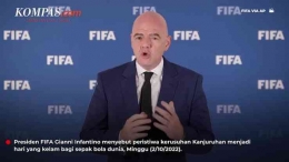 Presiden FIFA menyatakan tidak akan memberikan sanksi apapun terhadap PSSI | (foto:kompas.com)