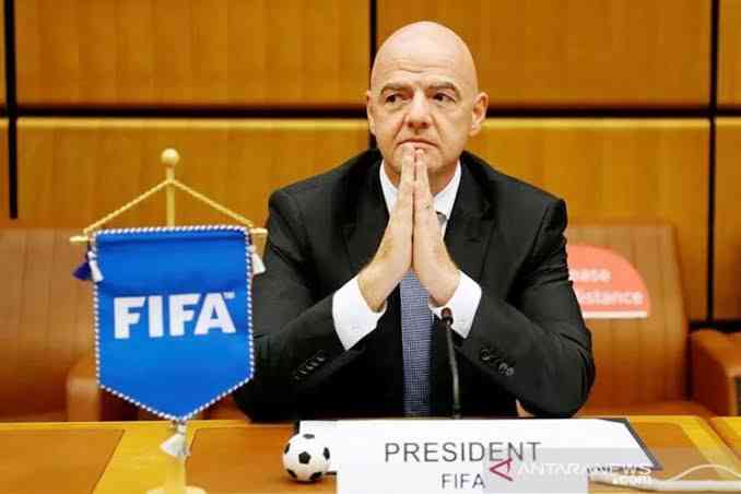 Presiden FIFA, Gianni Infantino akan segera hadir ke Indonesia,  Sumber : antaranews.com