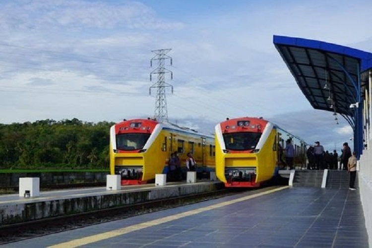 Wajah proyek rel kereta api trans Sulawesi yang rencananya akan rampung Oktober 2022. Sumber: Dokmuentasi Ditjen Perkeretaapian Kementerian Perhubungan