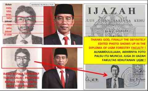 Foto Artikel : Halusinasi Dugaan Ijazah Palsu Jokowi, Ketika Kebencian  Sudah Mengurung Raga dan Jiwa - Kompasiana.com