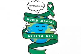 Hari Kesehatan Mental Sedunia diperingati setiap tanggal 10 Oktober. Sumber: Mental Health UK via Kompas.com