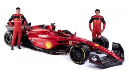 Ferrari F1-75 (f1.com)