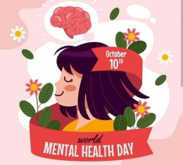 Hari Kesehatan Mental Dunia. Sumber: Jatim.Network.com