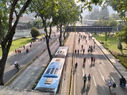 Car Free Day Daerah Jakarta Pusat | Dokumentasi Pribadi