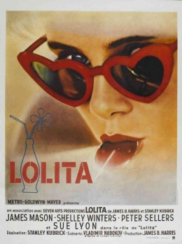 Poster film Lolita versi 1962 (https://www.metacritic.com/)