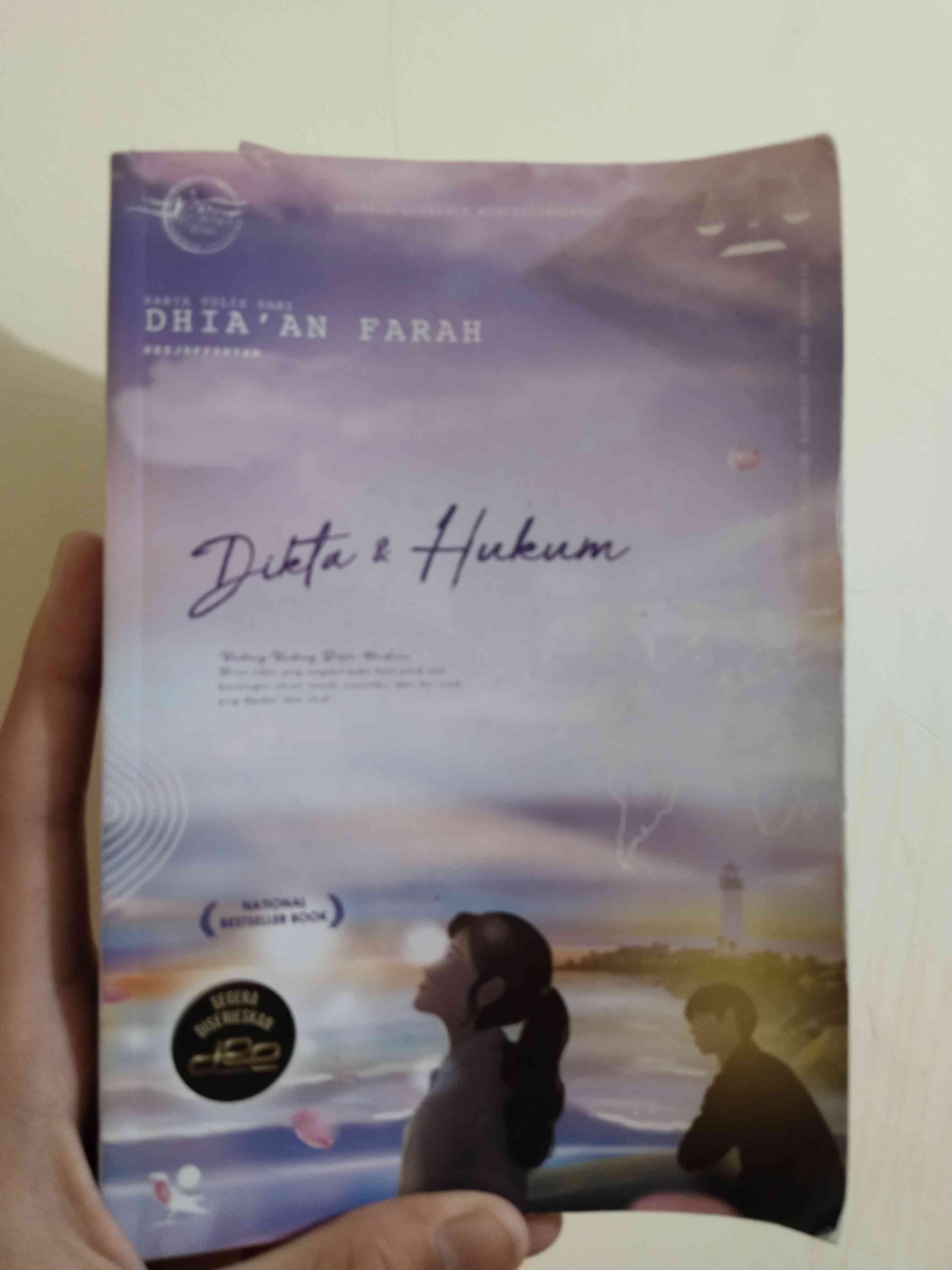 Resensi Novel Dikta Dan Hukum Halaman 1 - Kompasiana.com