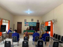 Mahasiswa Kuliah Kerja Nyata Universitas Negeri Malang baru saja mengadakan pembukaan KKN, Selasa (11/10). Dokpri