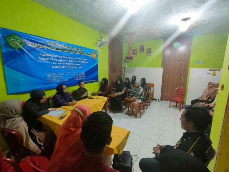 Pembinaan Kecakapan Hidup di LKP Syaabul Fikir, Tasikmalaya | Dok Pribadi