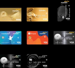 Pilihan Mandiri Kartu Kredit ada banyak, kita bisa pilih sesuai dengan kebutuhan (Sumber: https://www.mandirikartukredit.com/banyak-bonus)