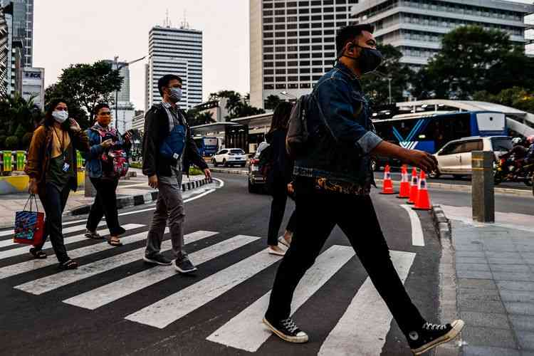 Indonesia menduduki peringkat nomor 1 sebagai negara yang paling malas kaki. |(KOMPAS.com/GARRY LOTULUNG)