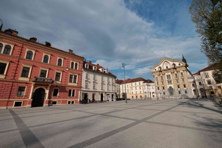 Congress Square, salah satu alun-alun di kota Ljubljana. Sumber: dokumentasi priabdi