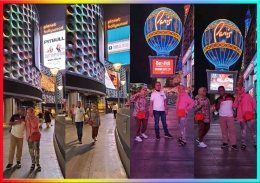 Menikmati Kehidupan Malam Di Las Vegas | Dok.Pribadi