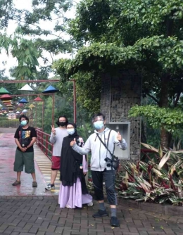 Jalan pagi di kawasan Gunung Bunder Bogor. Dokumen pribadi