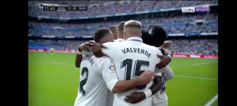 Madrid vs Barca. Sumber: Youtube.com/Bein Sport