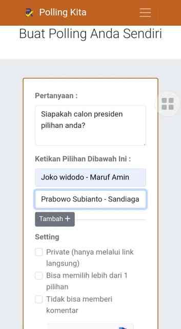 Cara Membuat Polling dan Voting Gratis untuk PC dan Android