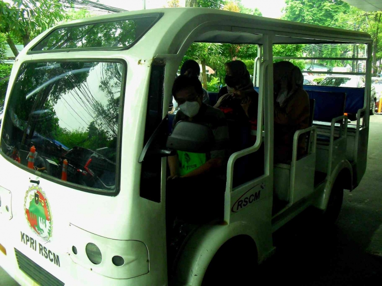 Odong-odong di RSCM Jakarta. Foto : Parlin Pakpahan.