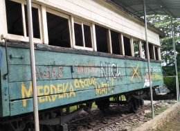 Gerbong kereta api di Museum Palagan Ambarawa (Sumber: dokpri)