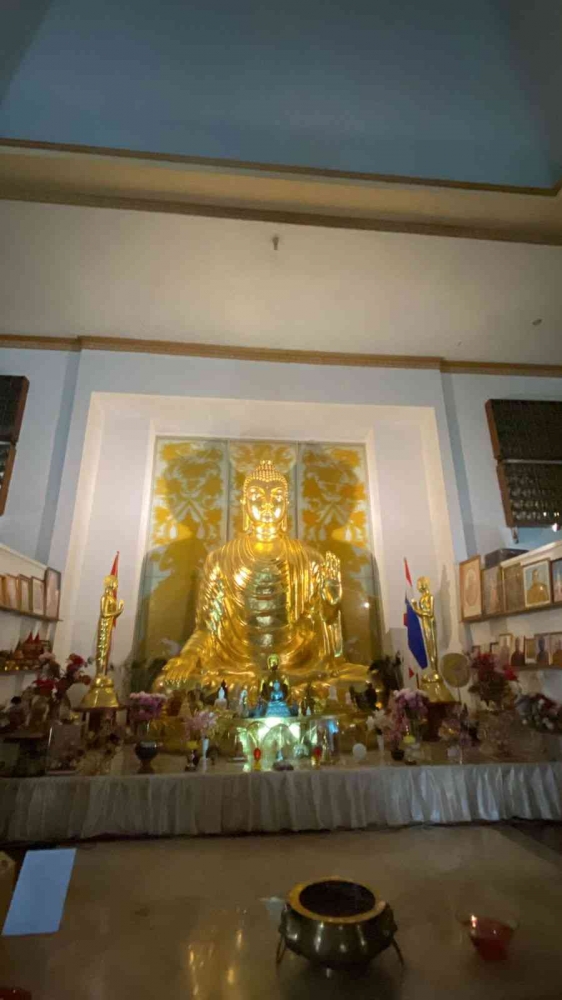 Patung di Vihara Vivassana (Dokpri)