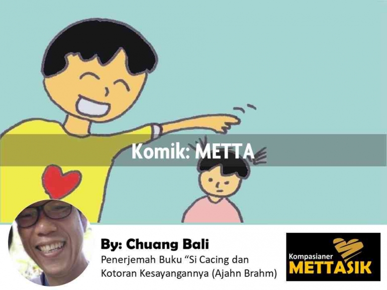 Komik: METTA (cerita dan ilustrasi oleh chuang bali)