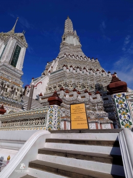 Wat Arun di Bangkok. Kota pertama yang saya kunjungi di luar negeri. Sumber: dokumentasi pribadi
