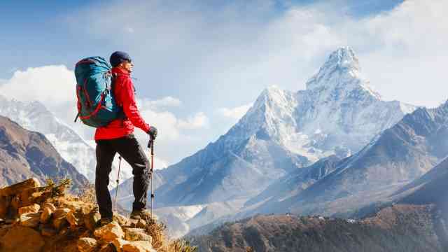Pendaki gunung Foto: Shutter Stock