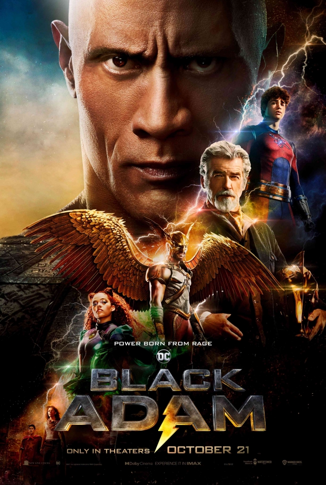Photo Black Adam poster via imdb.com