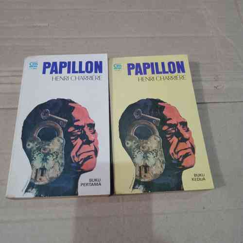 Novel Papillon terbitan Gramedia 1977 (Sumber: Tokopedia.com) 