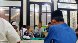 Potret kegiatan maulid nabi Muhammad SAW di desa Muktiharjo Lor, Genuk, Semarang (Dok: Ridho tim KKN)