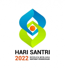 Logo Hari Santri 2022 resmi dari Kemenag