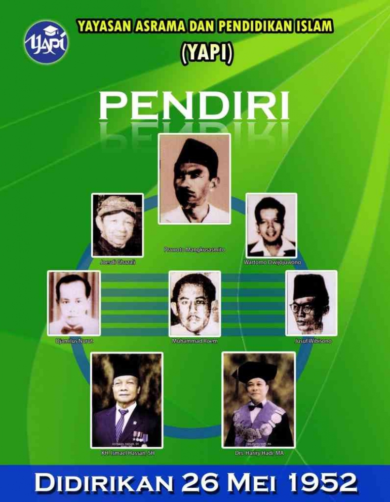 Pendiri Yayasan Asrama dan Pendidikan Islam (YAPI), (Dok: yapi.or.id)