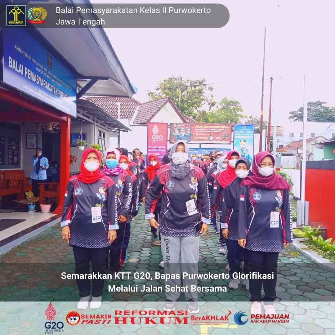 Foto Artikel : Semarakkan KTT G20, Bapas Kelas II Purwokerto ...