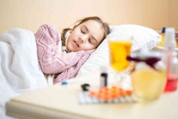 Ilustrasi demam, cara alami mengatasi demam, flu dan pilek pada anak. (Shutterstock/kryzhov via Kompas.com)
