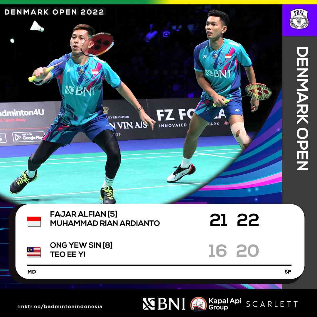 Hasil Pertandingan Semifinal, All Indonesia Final Ganda Putra Di ...