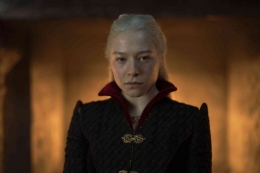 Rhaenyra Targaryen di Episode 10 House of the Dragon. Sumber: HBO